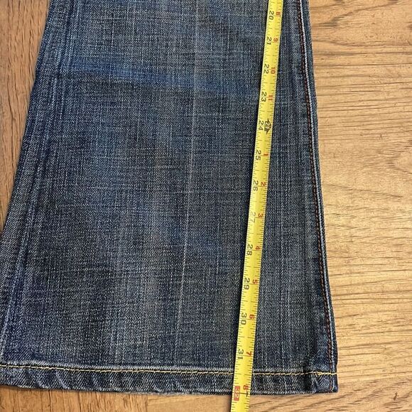 COLINS JEANS regular waist, distressed, flare jeans.  New with tags - Picture 4 of 10